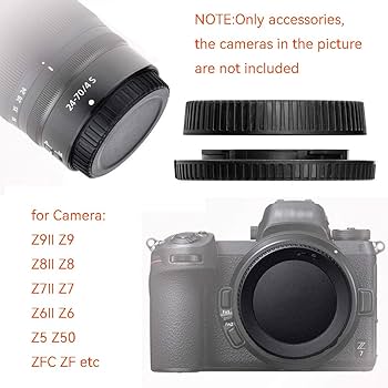 Amazon | Z50 リアレンズキャップ&ボディキャップ Nikon Z50 Z5